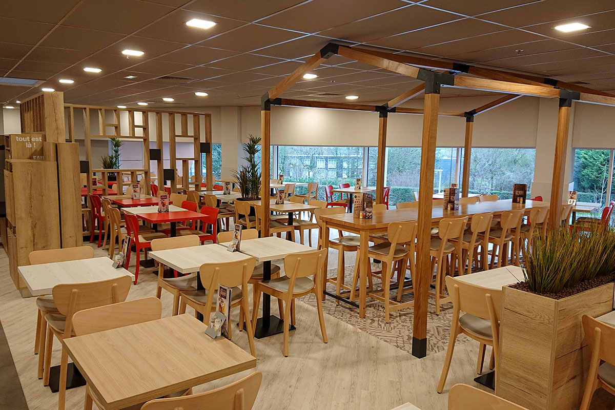 réalisation Maison Roches pour Flunch à Noyelles-Godault