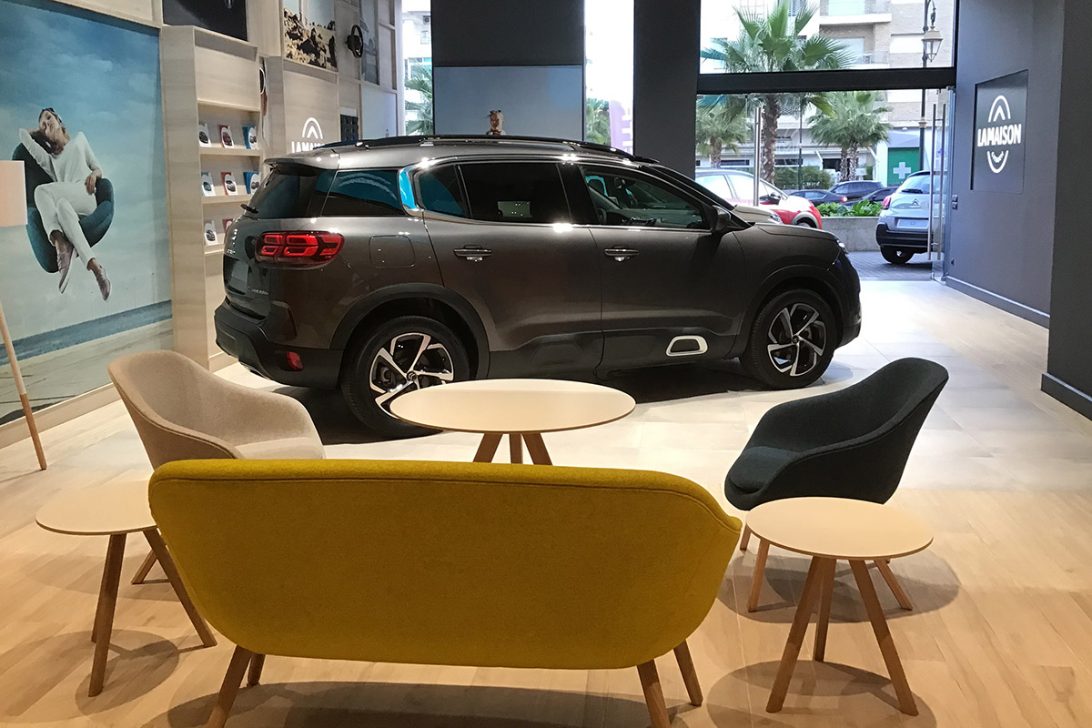 réalisation Maison Roches pour Citroën